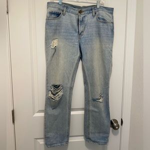 BDG Urban Outfitter. Distressed blue jeans. Size 30